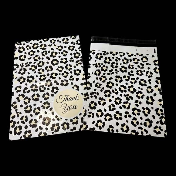 Unknown Other - (10) 10 x 13 Animal Print Self-Sealing Poly Mailers Shipping Envelopes
